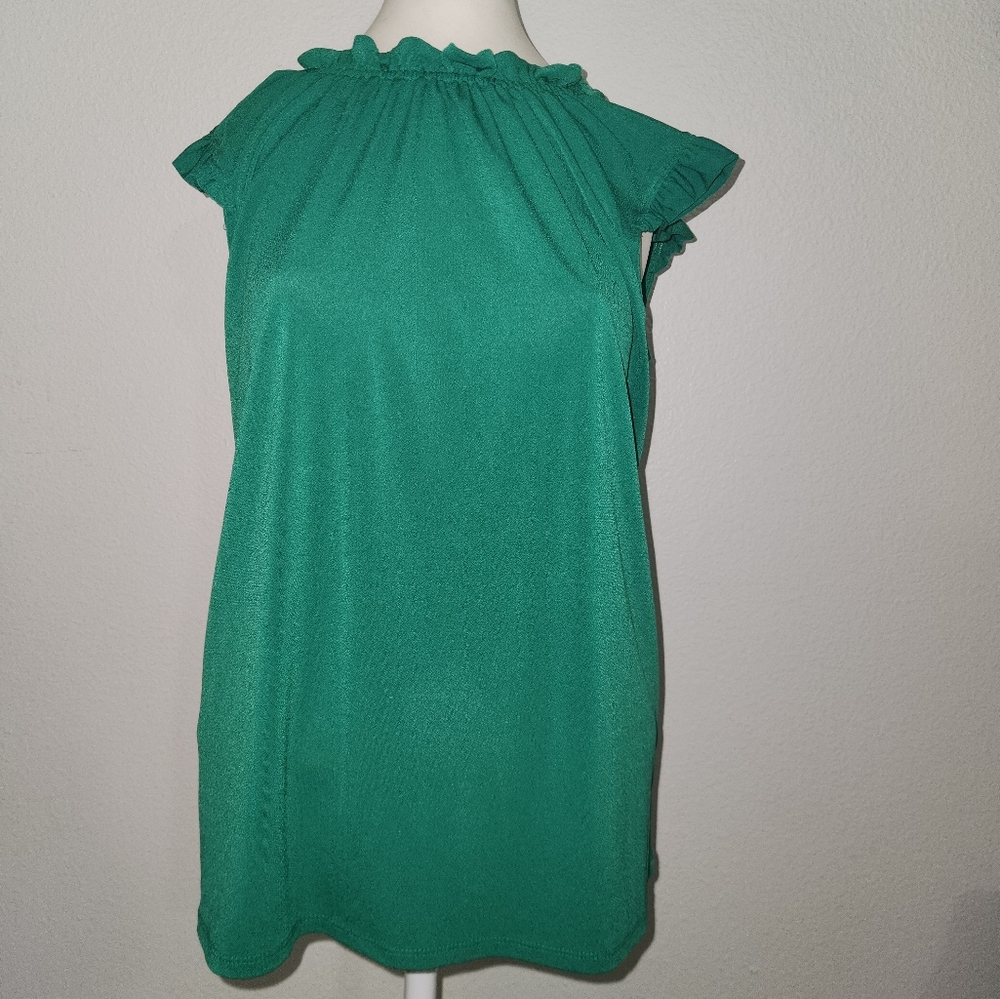 Adrianna Papell small green shirt